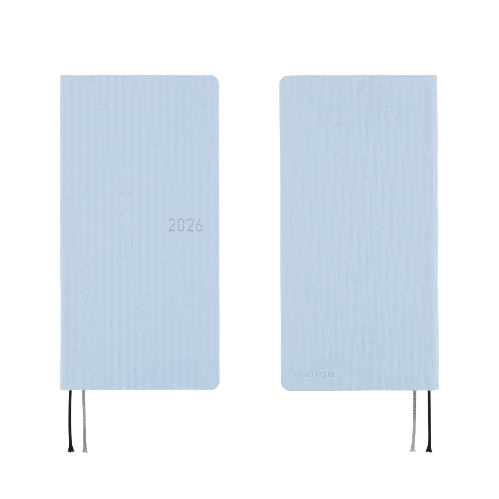 Hobonichi - 2026 Weeks, Colors: Sky Mist | English