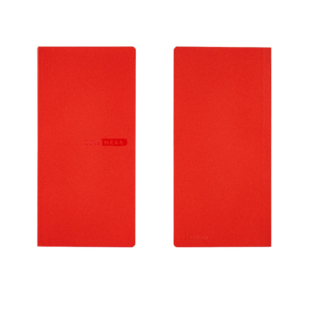 Hobonichi - 2026 Weeks Mega, Sneaker: Tomato Red | English