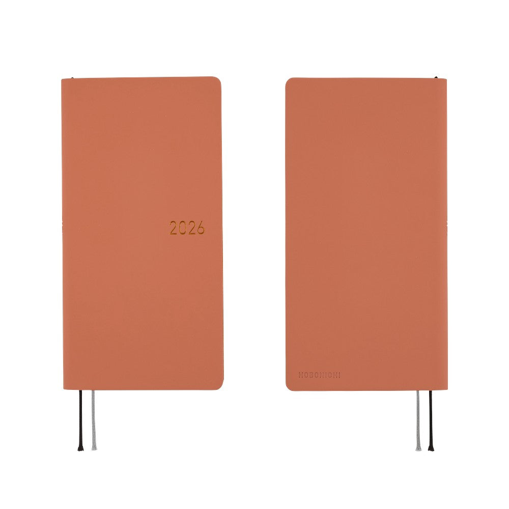 Hobonichi - 2026 Weeks, Smooth: Milk Cocoa | English