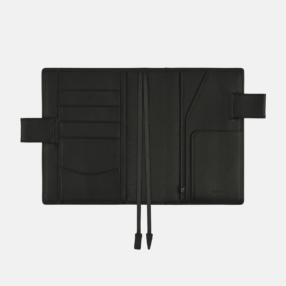 Hobonichi - Leather: TS Basic (Black) | A6 Techo Cover