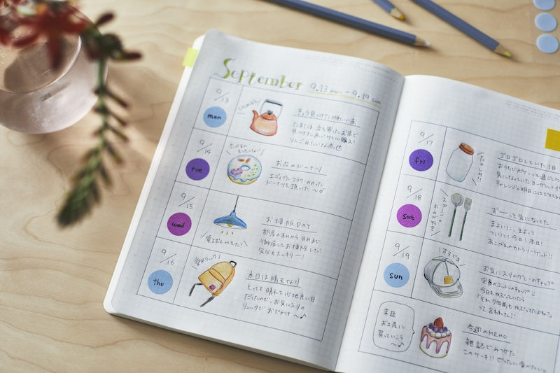 Short-term vs Long-term journals - A guide to the best way to use the Hobonichi Life Book Success Sent