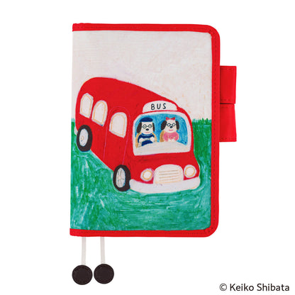 Hobonichi - Keiko Shibata: Bus management by Mr. and Mrs. Inoue | A6 Techo Cover