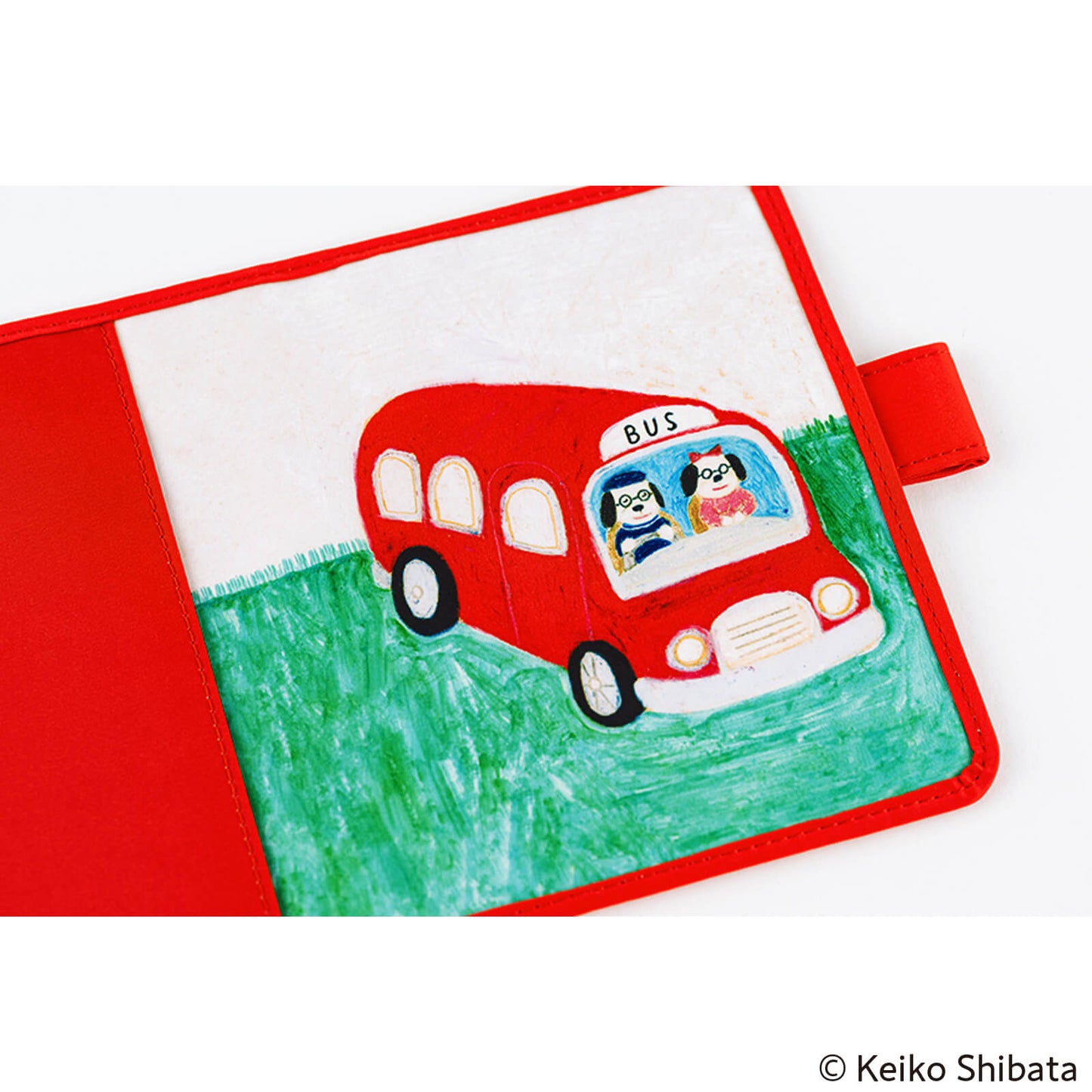 Hobonichi - Keiko Shibata: Bus management by Mr. and Mrs. Inoue | A6 Techo Cover