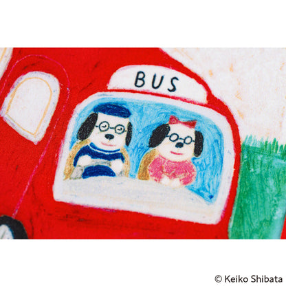 Hobonichi - Keiko Shibata: Bus management by Mr. and Mrs. Inoue | A6 Techo Cover