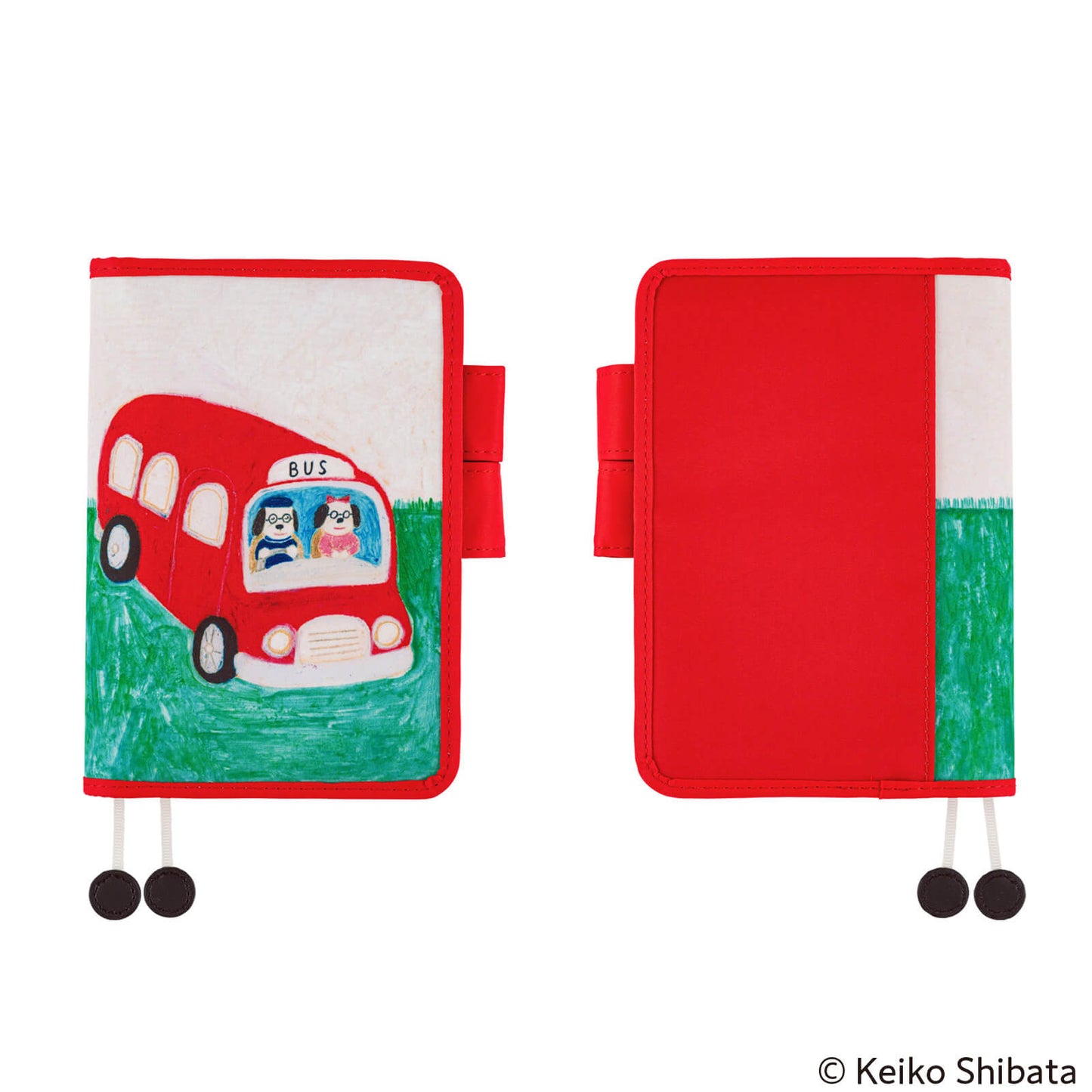 Hobonichi - Keiko Shibata: Bus management by Mr. and Mrs. Inoue | A6 Techo Cover