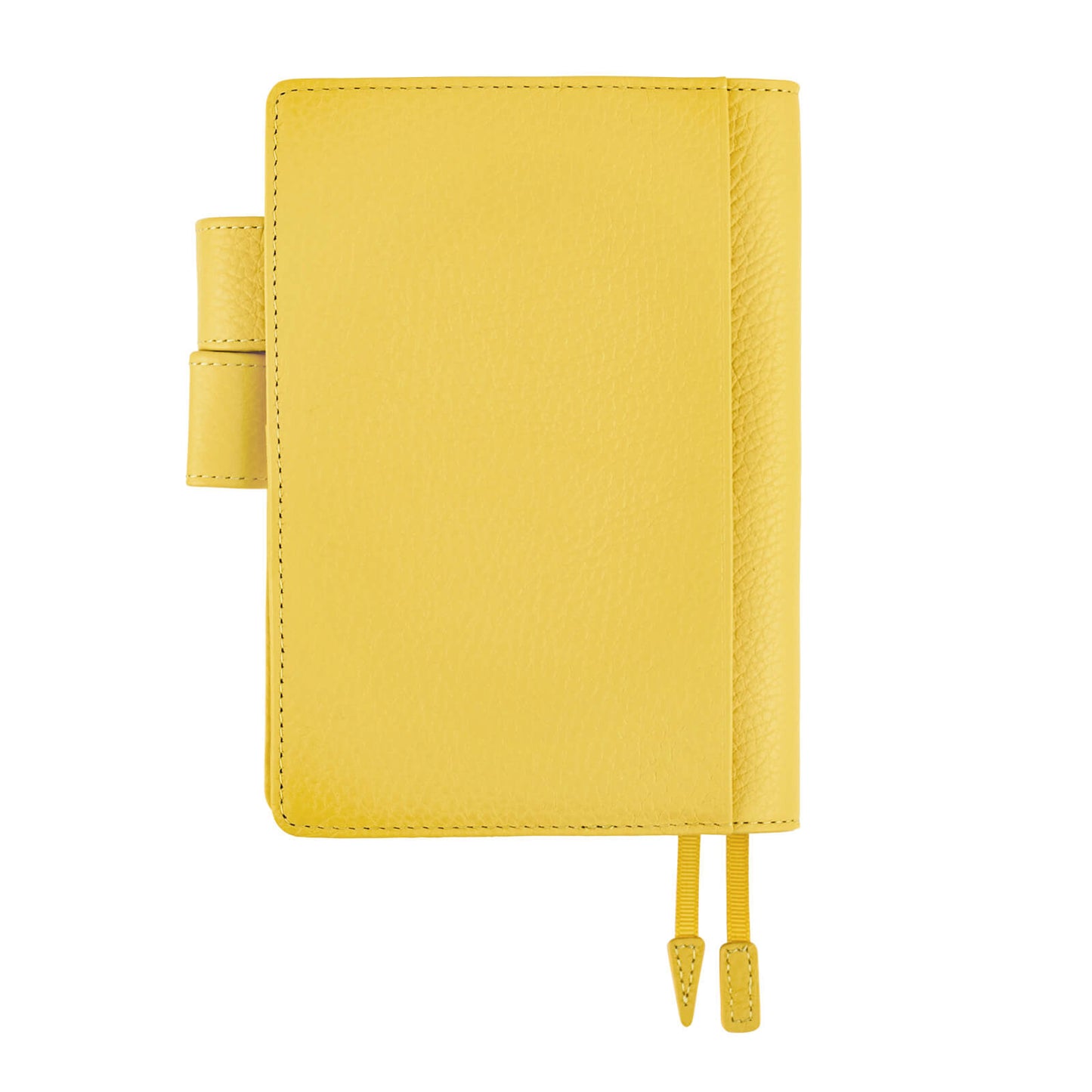 Hobonichi - Leather: Brilliant Yellow | A6 Techo Cover