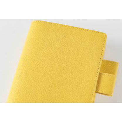 Hobonichi - Leather: Brilliant Yellow | A6 Techo Cover