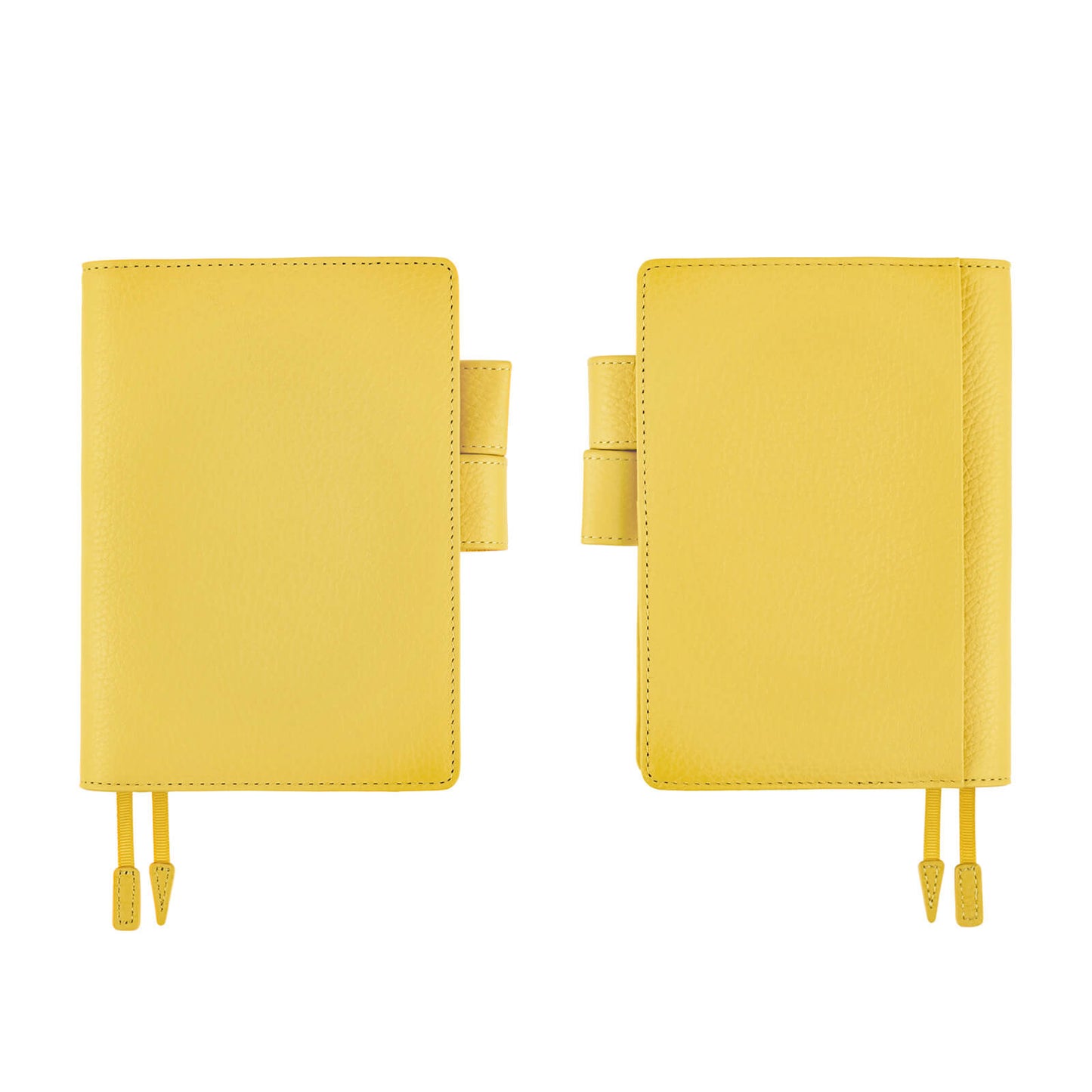 Hobonichi - Leather: Brilliant Yellow | A6 Techo Cover