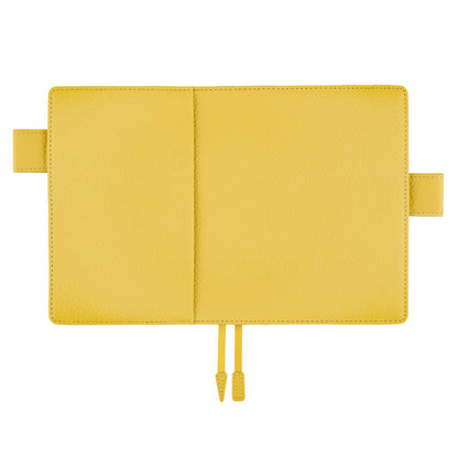 Hobonichi - Leather: Brilliant Yellow | A6 Techo Cover