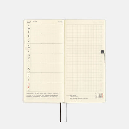 Hobonichi - 2025 Weeks, MOTHER: Smiles & Tears | English