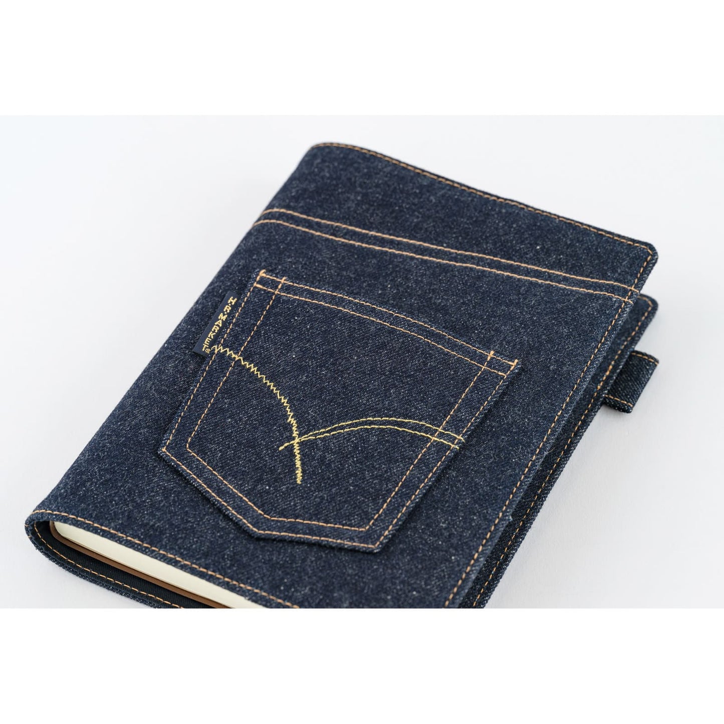 Hobonichi - Large 5-Year Techo Cover, Hollywood Ranch Market: Indigo Jeans Pocket | A5