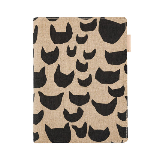 Hobonichi - Large 5-Year Techo Cover, mina perhonen: anone-anone (Black) | A5