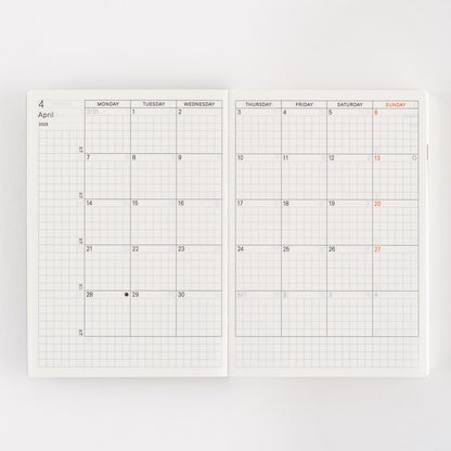 Hobonichi - 2025 Techo Planner Book | A6 English