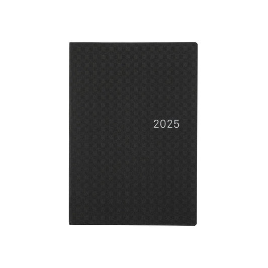 Hobonichi - 2025 HON, Paper Series: Black Gingham | A6 English