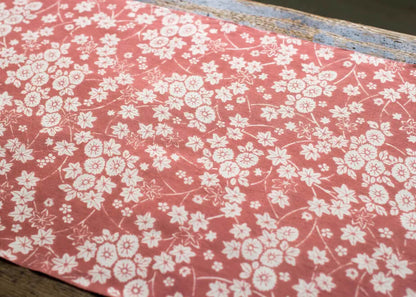 Flower Pattern Tenugui Cloth