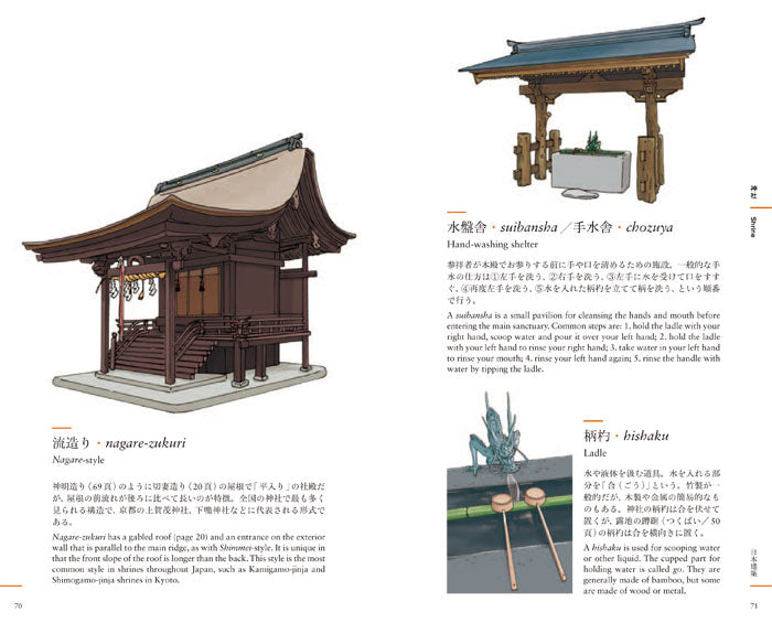 An Illustrated Guide To Japanese Traditional Architecture And Everyday Things | Japanese & English