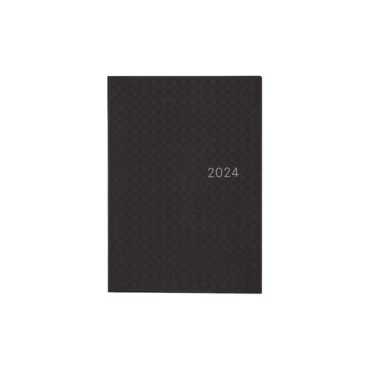 Hobonichi - 2025 HON, Paper Series: Black Gingham | A6 English