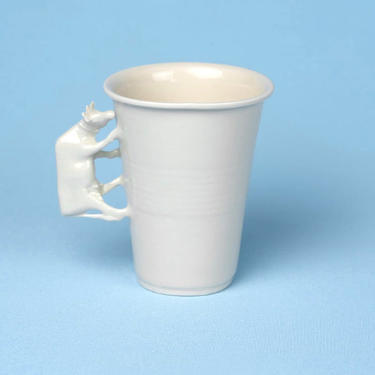 Yukiko Kitahara - Porcelain Cow Coffee Cup