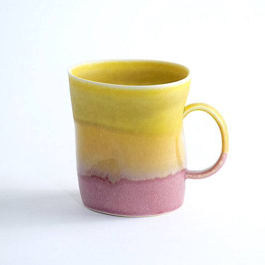 SGW Lab - Yellow x Pink Twisted Mug