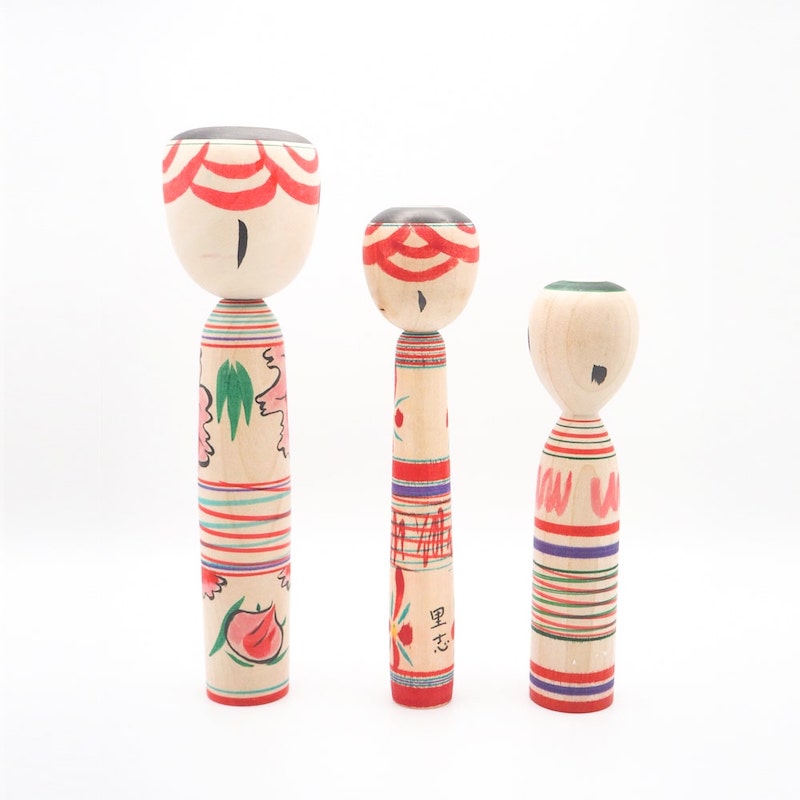 Medium Vintage Kokeshi