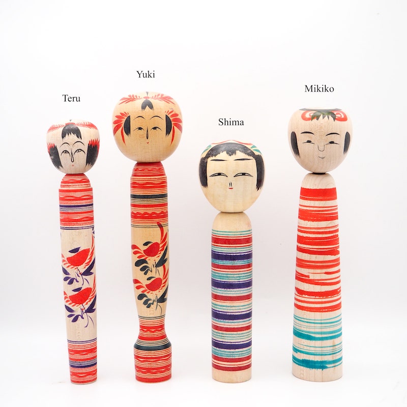 Medium Vintage Kokeshi