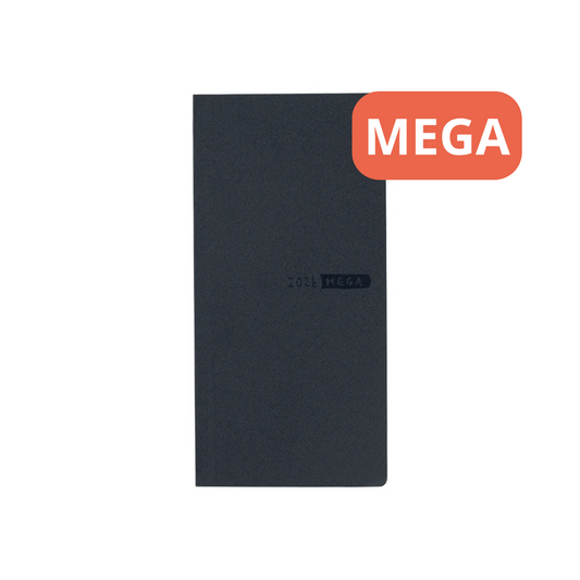 Hobonichi - 2026 Weeks Mega, Sneaker: Indigo Black | English