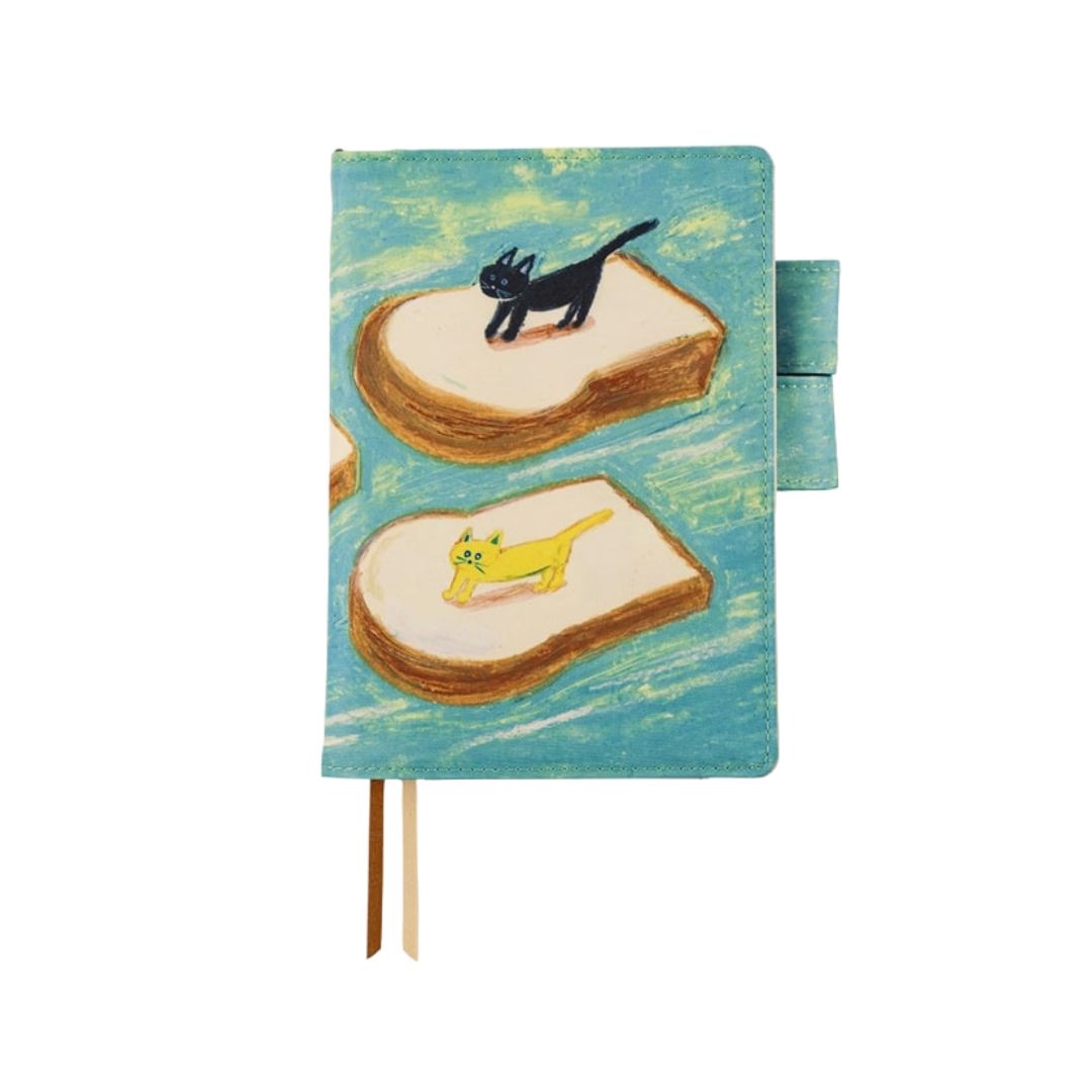 Hobonichi - Keiko Shibata: Bread floating in the wind | A6 Techo Cover