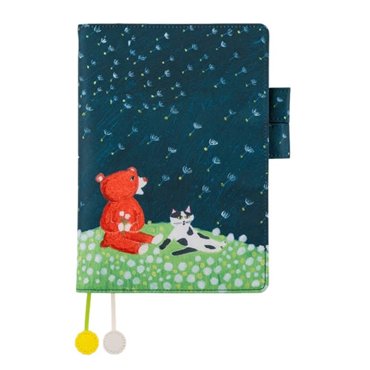 Hobonichi - Keiko Shibata: Gentle breeze in a dandelion field | A5 Cousin Cover