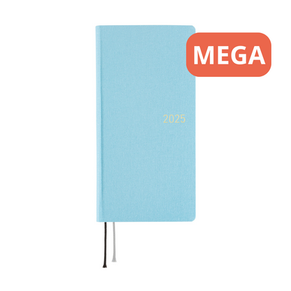 Hobonichi - 2025 Weeks Mega,  Colors: Lemon Water | English