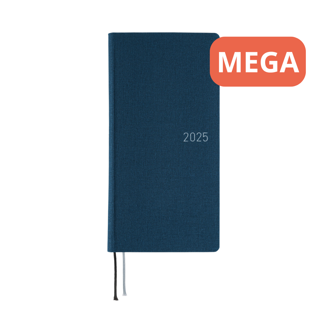 Hobonichi - 2025 Weeks Mega, Colors: Star Dust | English