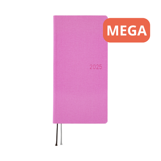 Hobonichi - 2025 Weeks Mega, Colors: Sweet Purple | English