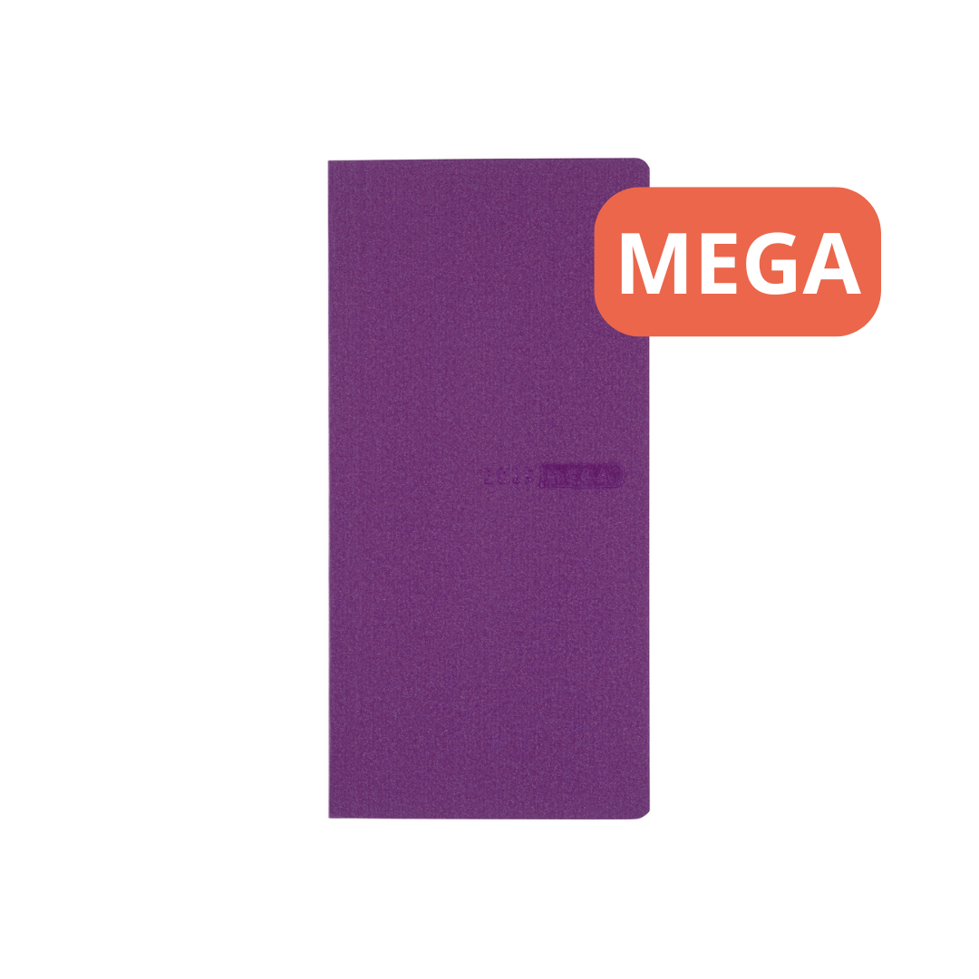 Hobonichi - 2025 Weeks Mega, Sneaker: Rich Purple | English