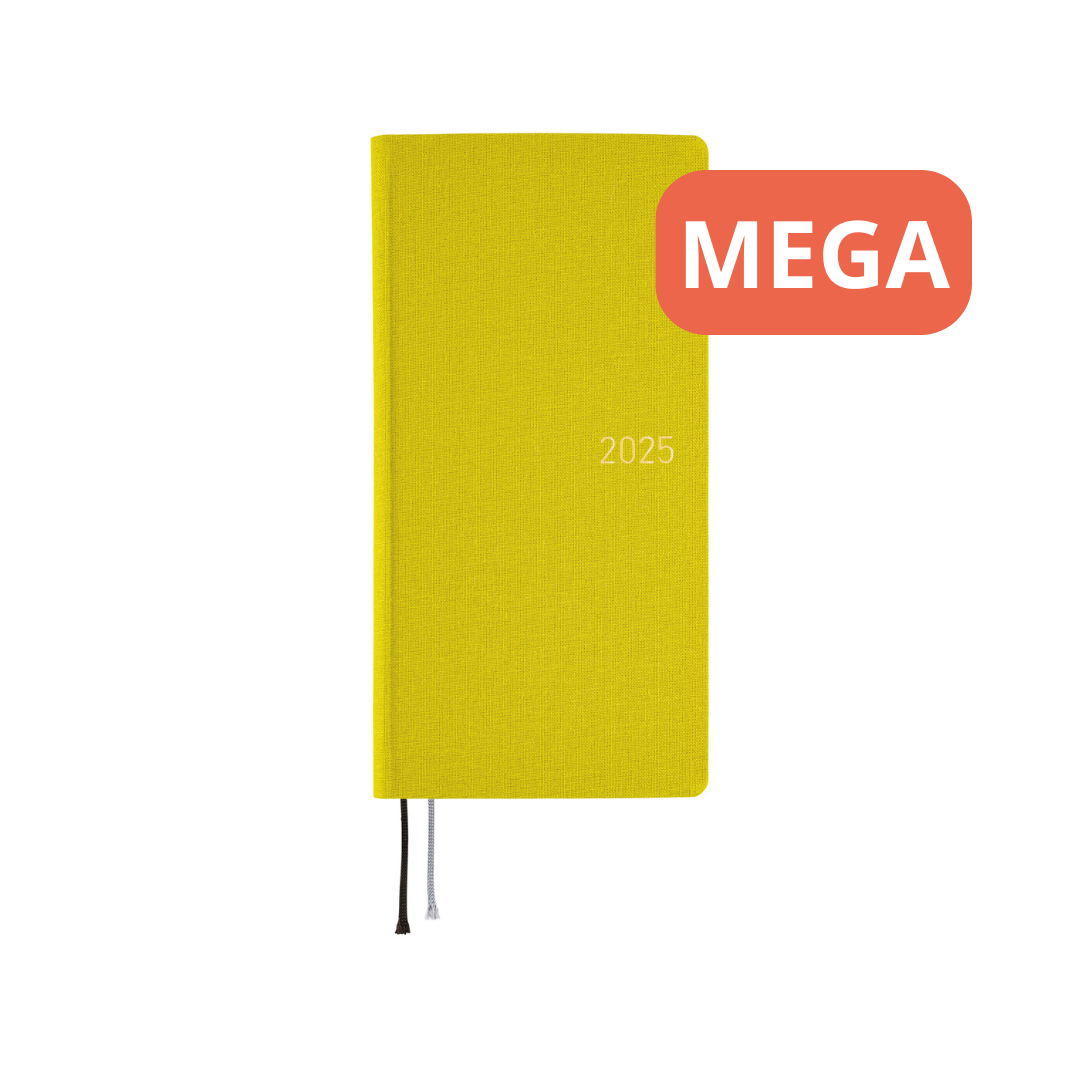 Hobonichi - 2025 Weeks Mega,  Colors: Pistachio | English