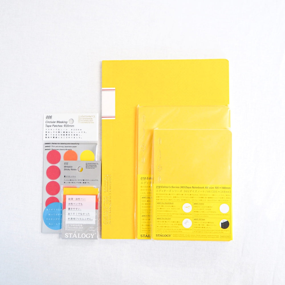 Stalogy Yellow Bundle Set