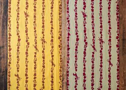 Tenugui Cloth - New Year's Pattern