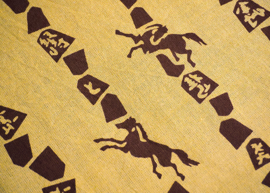 Tenugui Cloth - New Year's Pattern