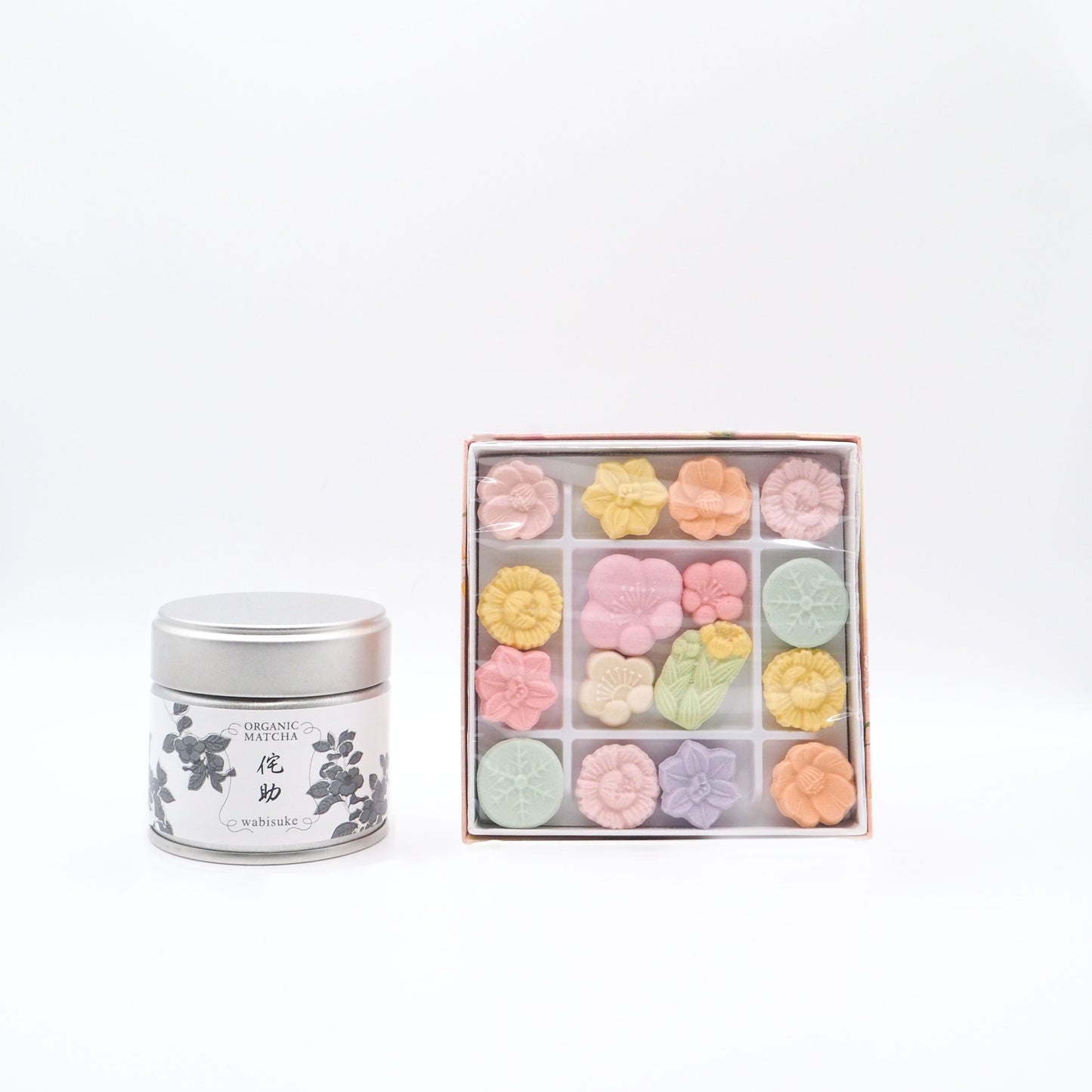 Matcha and Wasanbon Sweets Gift Set