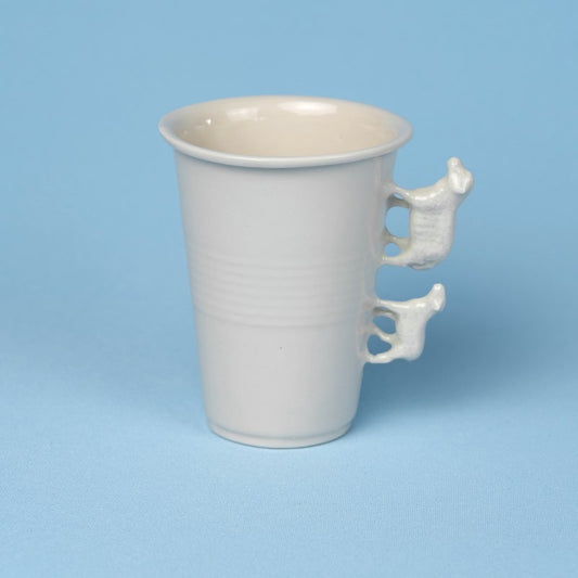 Yukiko Kitahara - Porcelain Sheep Coffee Cup