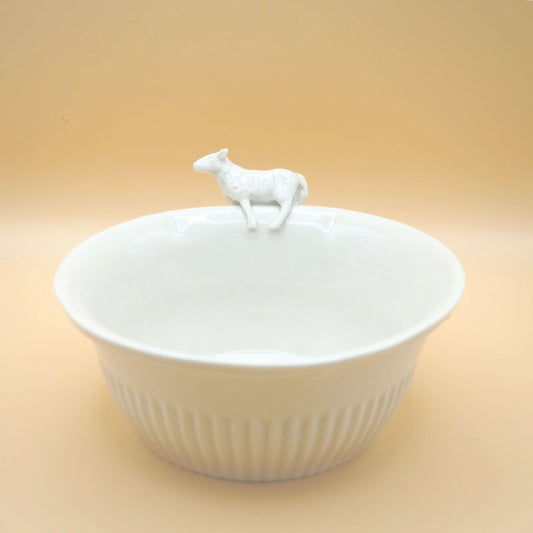 Yukiko Kitahara - Porcelain Animal Bowl, Sheep