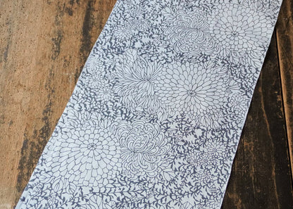 Flower Pattern Tenugui Cloth