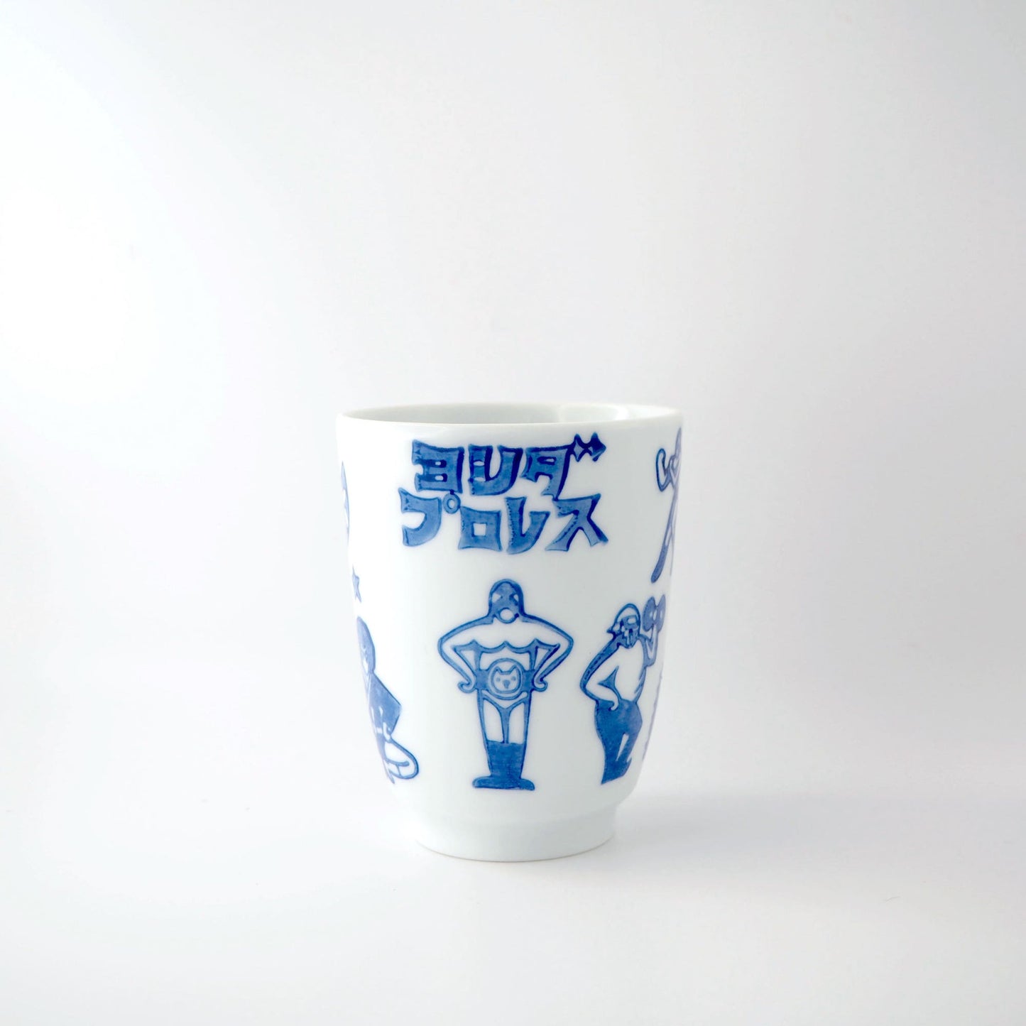 Yoshida Wrestler Porcelain Yunomi