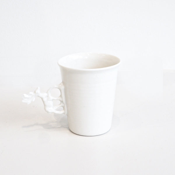 Small Porcelain Deer Cup
