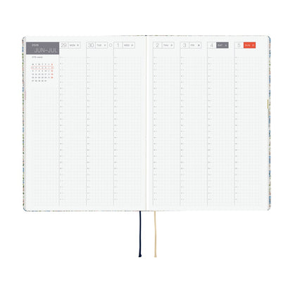Hobonichi - 2026 HON, Liberty Fabrics: Sasha Kiora | A5 English