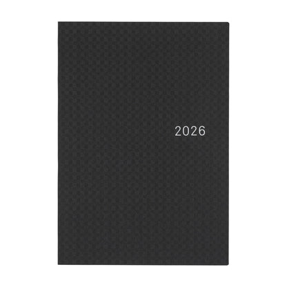 Hobonichi - 2026 HON, Paper Series: Black Gingham | A5 English