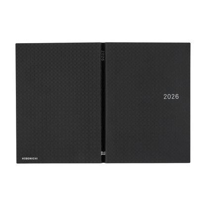 Hobonichi - 2026 HON, Paper Series: Black Gingham | A5 English