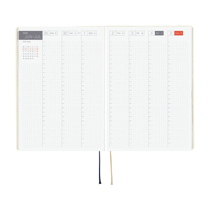 Hobonichi -2026 HON, Slash (Ivory) | A5 English