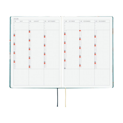 Hobonichi - 2026 HON, Bow & Tie: In the Forest | A5 English