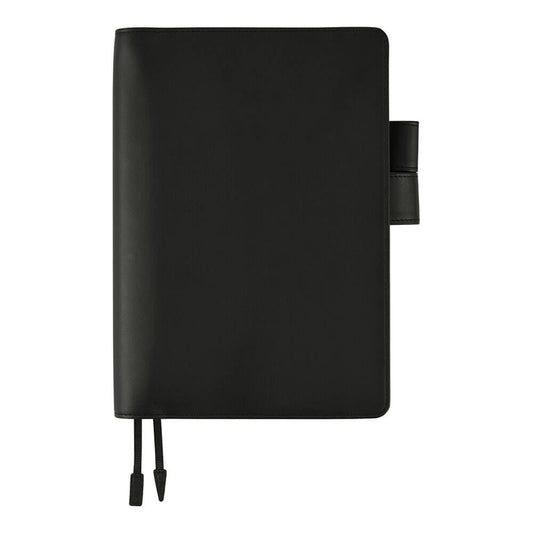 Hobonichi - Leather: TS Basic (Black) | A5 Cousin Cover