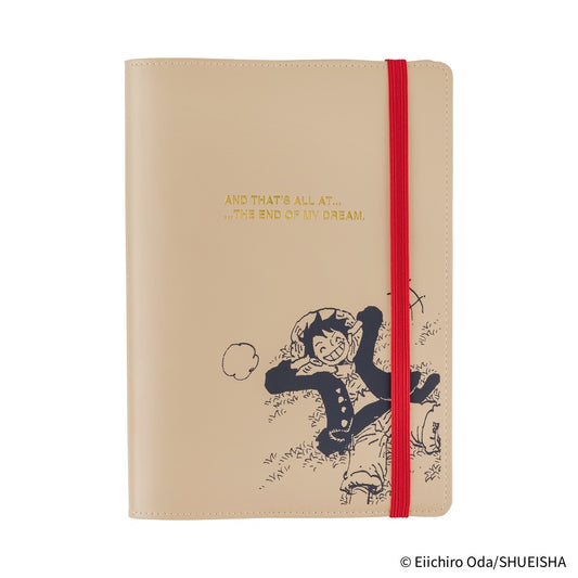[Pre-Order] Hobonichi - ONE PIECE magazine:  End of Luffy’s Dream (Sand Beige) | A5 Techo Cover