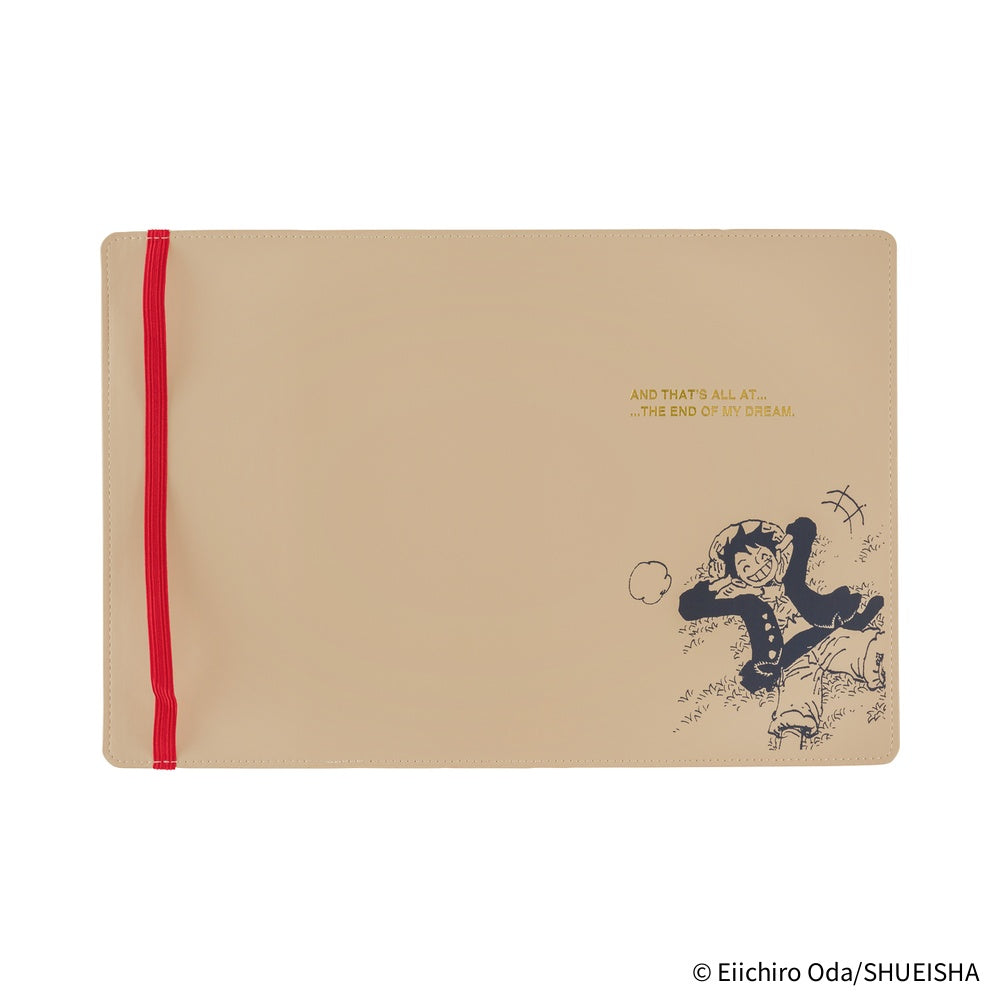 [Pre-Order] Hobonichi - ONE PIECE magazine:  End of Luffy’s Dream (Sand Beige) | A5 Techo Cover